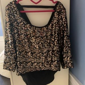 drake back embellished top